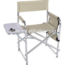 Aluminum collapsible director chair with board